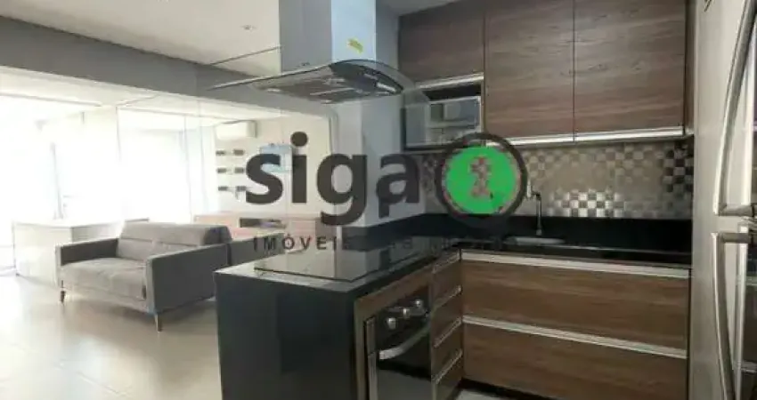 Apartamento em Pinheiros para Venda, MOBILIADO com 49m², 1 quarto, 1 vaga, andar alto