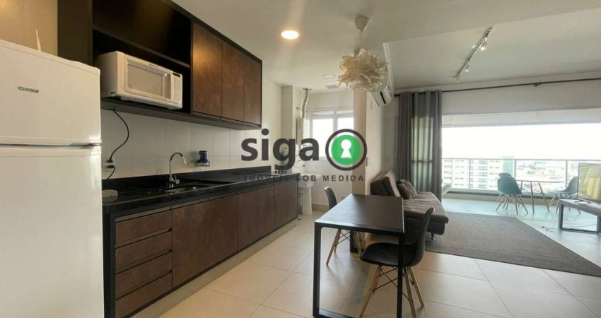 Apartamento com 1 quarto para alugar na Avenida Regente Feijó, 1650, Jardim Anália Franco, São Paulo