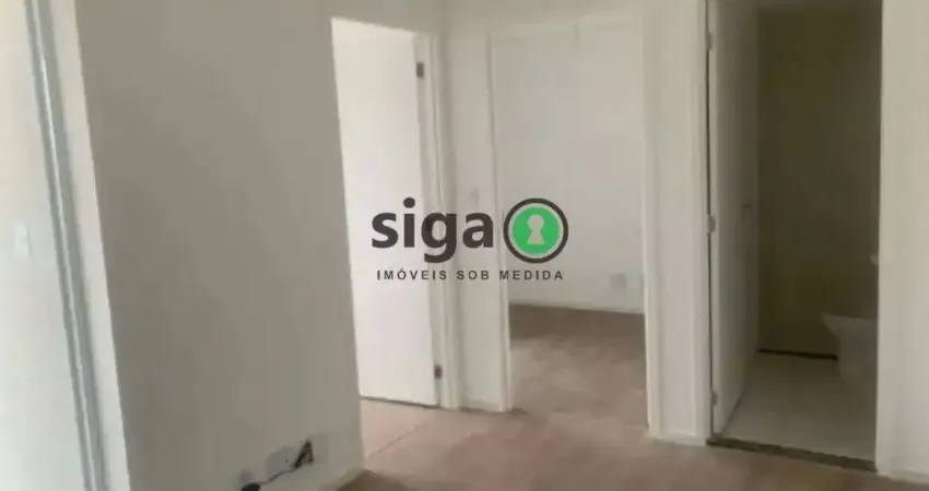 Apto com 30m², 2 quartos, 1 banheiro, sem mobilia e sem vaga