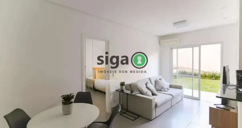 Apartamento Garden no Jardim Leonor | Mobiliado, 1 Dorm e 2 Vagas!