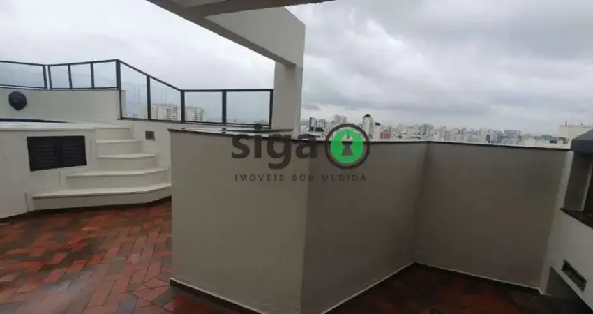 COBERTURA DUPLEX EM CAMPO BELO, 166M2, 2 VAGAS GARAGEM