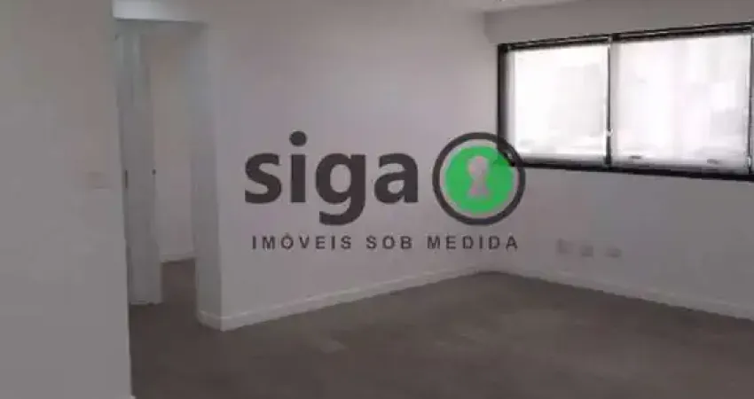 Sala Comercia para Aluygar na Vila Olímpia - 90m². 4 banheiros e 2 vagas
