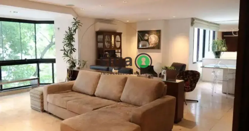 Apartamento com 4 quartos à venda na Avenida Ibijaú, 191, Moema, São Paulo