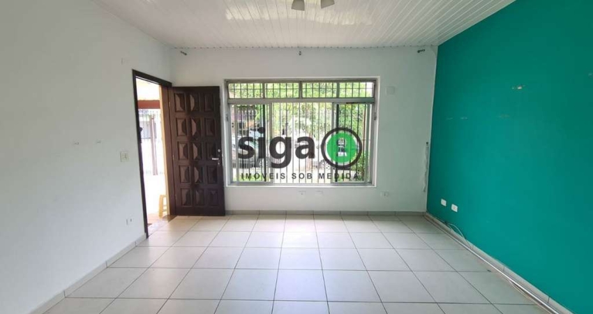 Casa Comercial de 125 m², 5 salas e 4 vagas para locação  na Vila Sônia!!