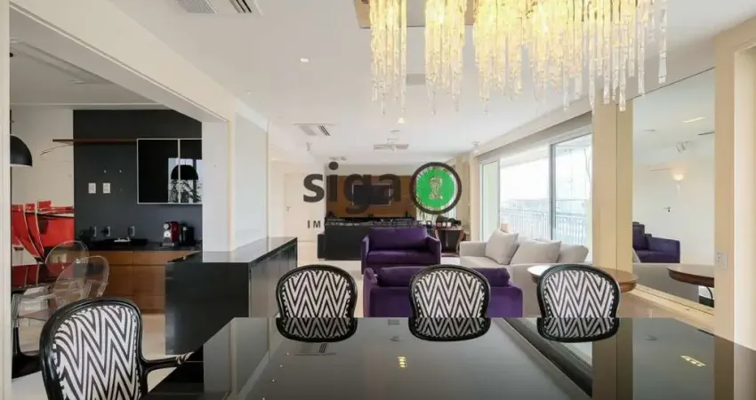 ITAIM BIBI: LUXO! 294/M², 03 SUÍTES, 05 VAGAS , LOCAÇÃO MOBILIADO.