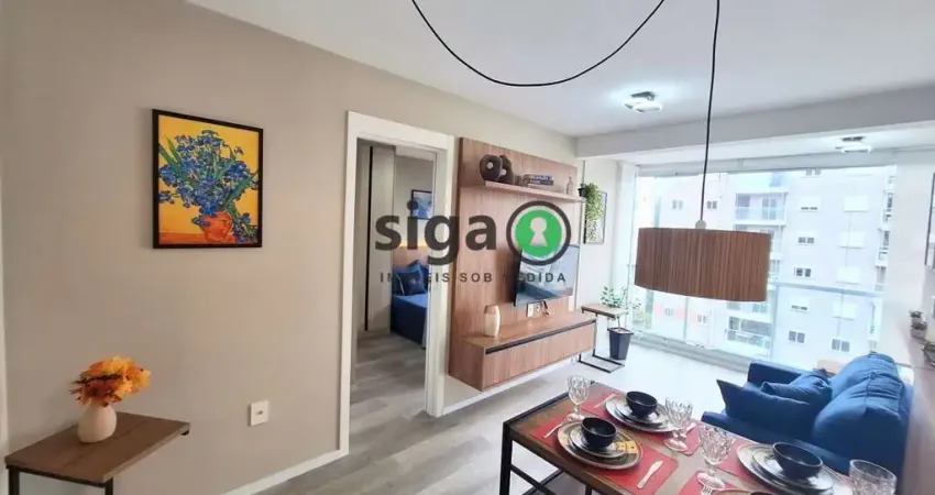 Apartamento de 1 Quarto, 38m2,  1 vaga de garagem, à venda na Vila Andrade