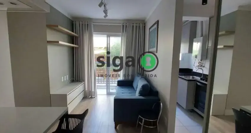 Próximo do Shopping:  Apto 2 dorms, novo, mobiliado, vaga e depósito.