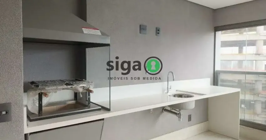 Apto para Locação ou Venda com 160m², 3 suites, 2 vagas, SEM MOBILIA