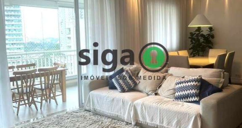 Apartamento à venda com 3 dormitórios, 2 vagas de garagem, 128m2 na Vila Andrade