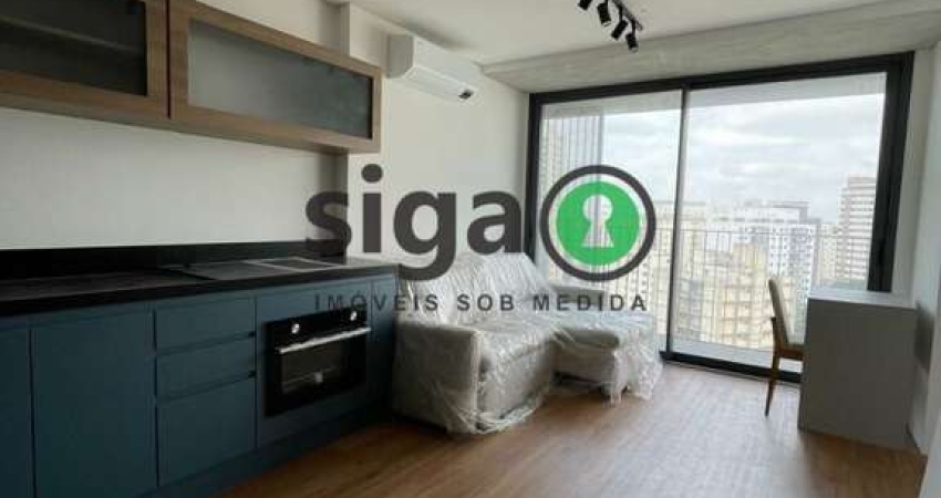 Apto para locação MOBILIADO com 42m², 1 suite, 1 vaga na Vila Madalena