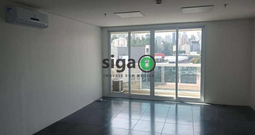 Sala Comercial para alugar com 36 metros, banheiro e 1 vaga no Morumbi - Sp