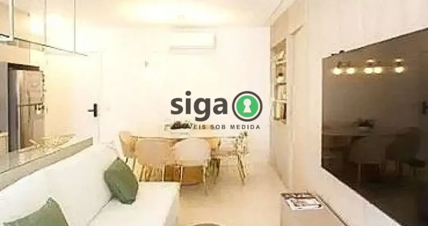 Apartamento de 65m2, à venda com 2 Quartos, Mobiliado, no Brooklin