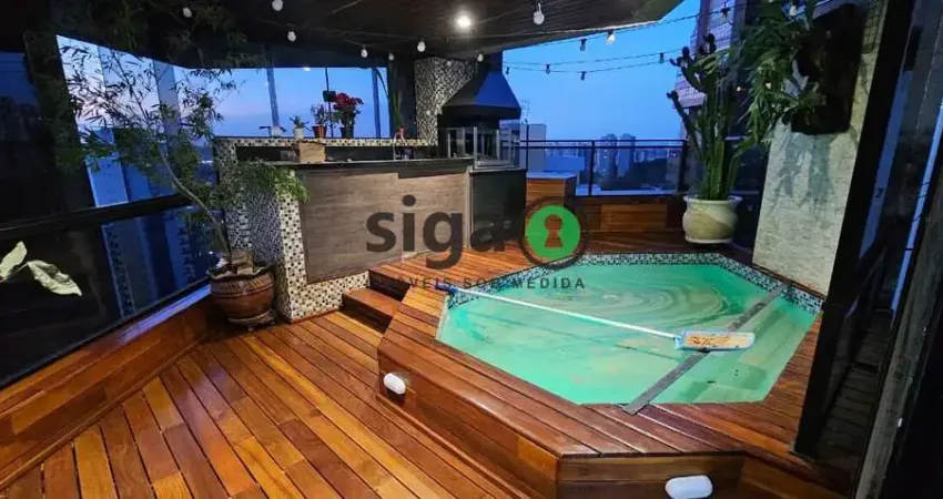 APARTAMENTO Á VENDA NO MORUMBI COM 70M², 2 VAGAS, VARANDA COM PISCINA E CHURRASQUEIRA!