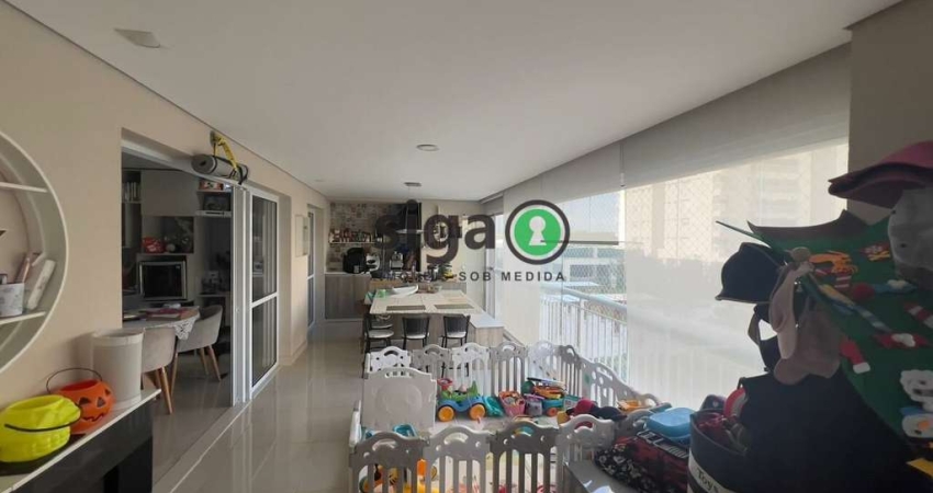 APARTAMENTO Á VENDA EM SANTO AMARO COM 3 QUARTOS, VARANDA COM CHURRASQUEIRA E DUAS VAGAS!