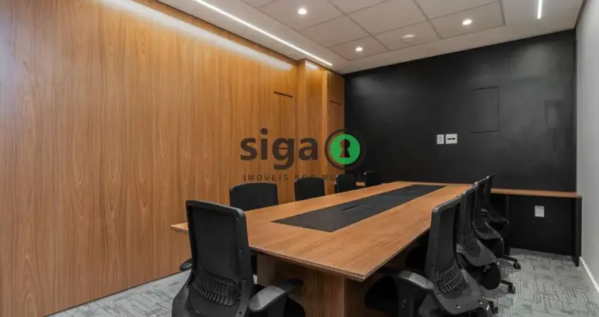 Conjunto comercial para locação 120m² localizado no Brooklin/SP