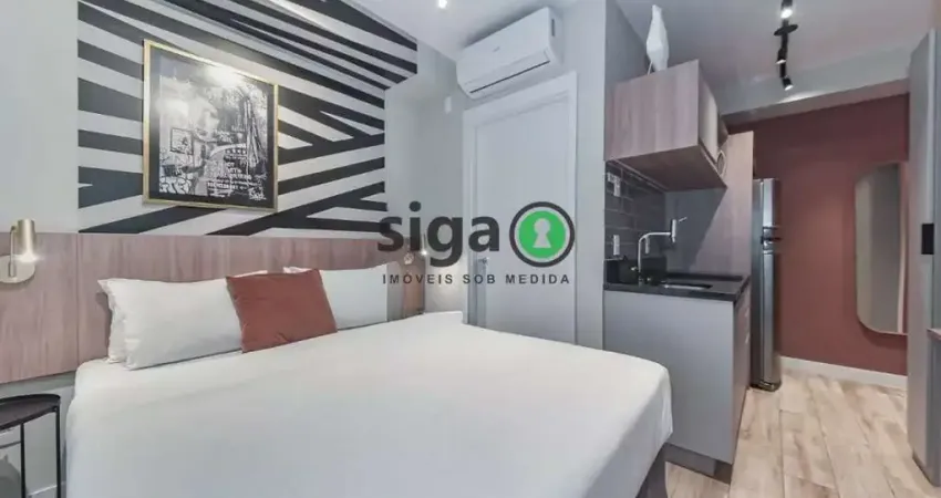 Studio no Brooklin - 26m², 1 quarto| a poucos passos do metrô!!