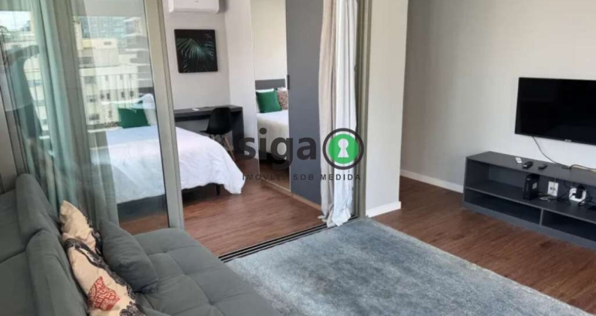 Apartamento á Venda no Jardins - 46m², 1 vaga e Mobiliado!