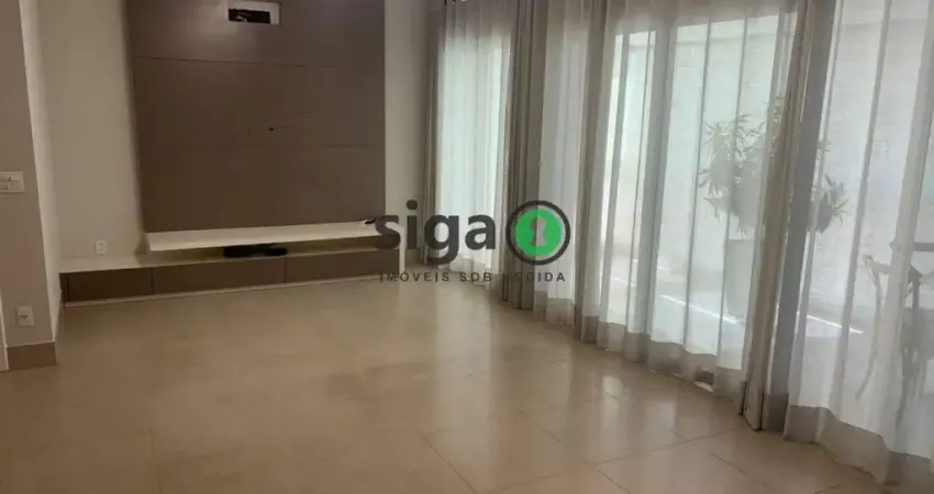 Apartamento para locação 130m² composto por 3 quartos sendo 1 suítes, 2 vagas, localizado no Jar