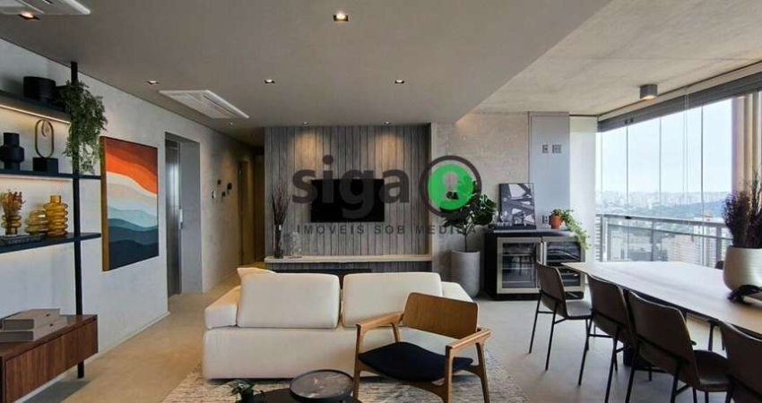 Apartamento mobiliado para venda no Brooklin 03 suítes, São Paulo - SP