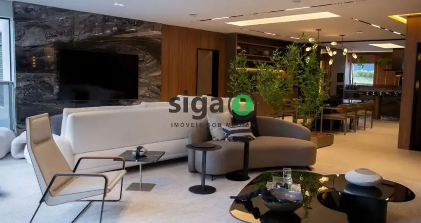 Apartamento de luxo à venda com vista para Ibirapuera ? 290m², 4 suítes, 4 vagas ? Vista definitiva