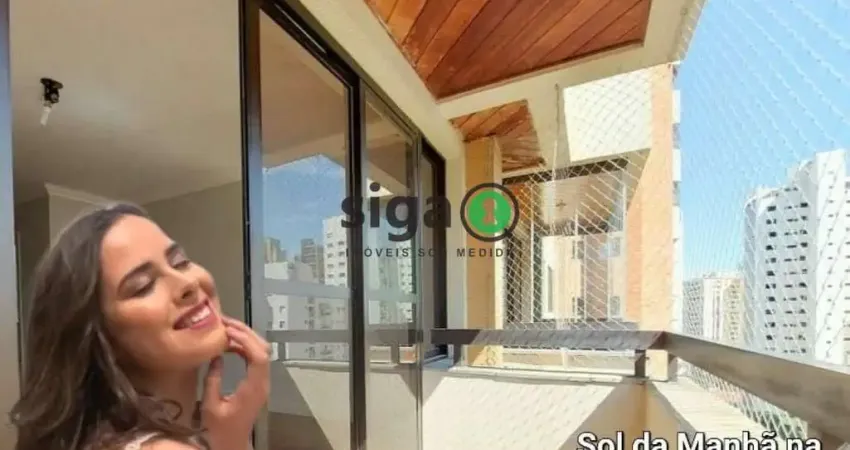 Apartamento 3 Quartos com 1 suíte, 2 vagas de garagem, 130m²  á venda Moema