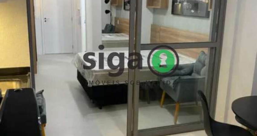 Studio para locação no Broklin- 32m², 1 quarto, 1 vaga