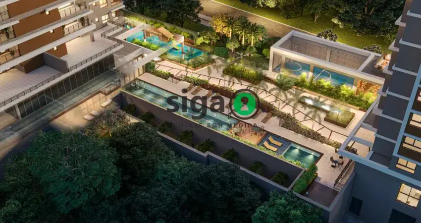 Apartamento de Alto Padrão com Varanda Gourmet 2 suítes, Lazer de clube, Próximo ao Metrô
