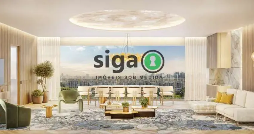 Apartamento de 178?m² no Brooklin com 3 Suítes, Varanda Gourmet e Lazer Completo