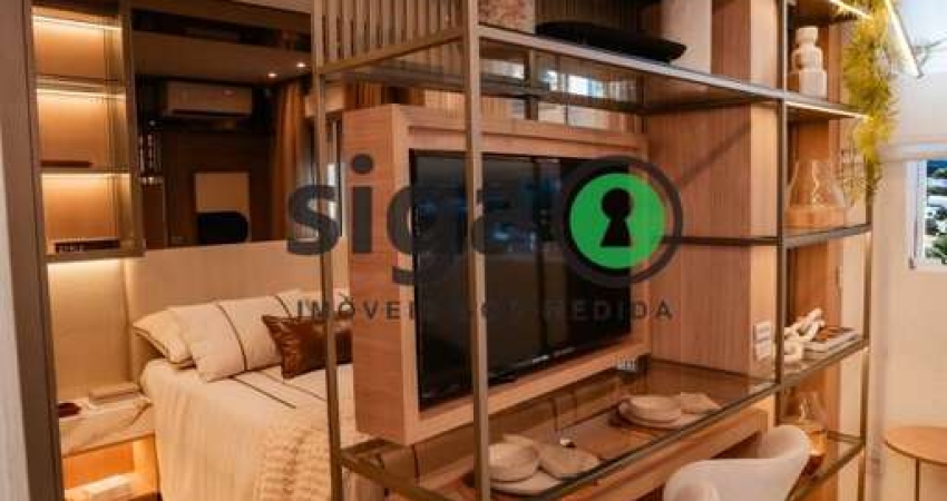 Apartamento de 38?m² no Brooklin com Varanda, Airbnb ao lado da Chucri Zaidan / Entrada facilitada!
