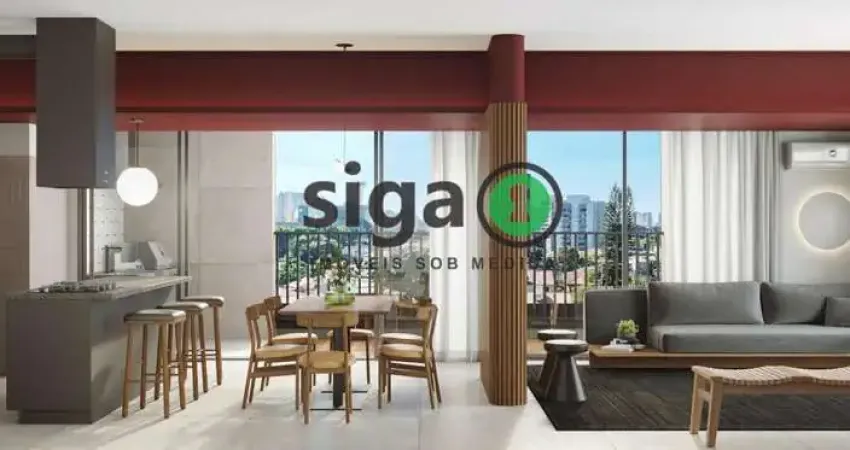 Apartamento de 86m² no Brooklin com 3 quartos, Varanda Gourmet e Lazer Completo ? Próximo ao Metrô