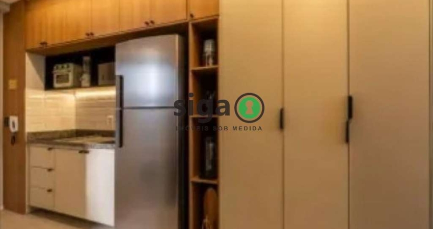 Studio mobiliado e completo para locação ? Vista livre e lazer exclusivo Vila Olímpia