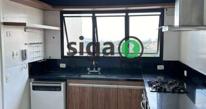 Apto para locação ,Sem Mobilia, com 145m², 3 quaartos, sendo 1 suite, 2 vagas na Vila Leopoldina