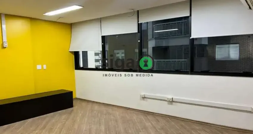 Sala comercial de 36 m² à venda ou locação no business center vila olímpia ? pronta para uso!