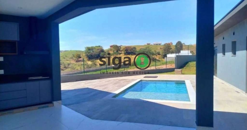 Casa térrea em condomínio a venda 302 m² 3 suítes 3 vagas - Itu -SP