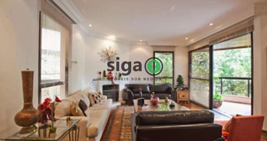 Apartamento a venda 246 m² 5 dormitórios 3 suítes 4 vagas 1 depósito no Real Parque - SP