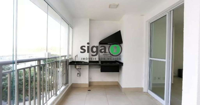 APARTAMENTO PARA LOCAÇÃO NO MORUMBI COM 2 QUARTOS, VARANDA GOURMET, 1 VAGA E DEPÓSITO!