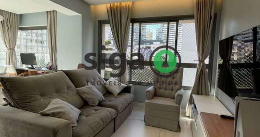 Apto para VENDA , SEMI MOBILIADO com 70m², 2 quartos, 1 suite, 1 vaga