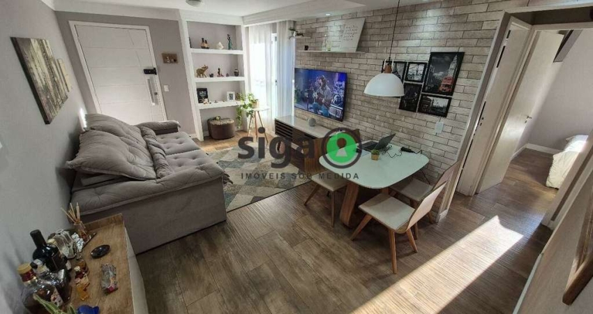 Apartamento 2 quartos, 1 vaga de garagem, 58m², á venda Parque Rebouças