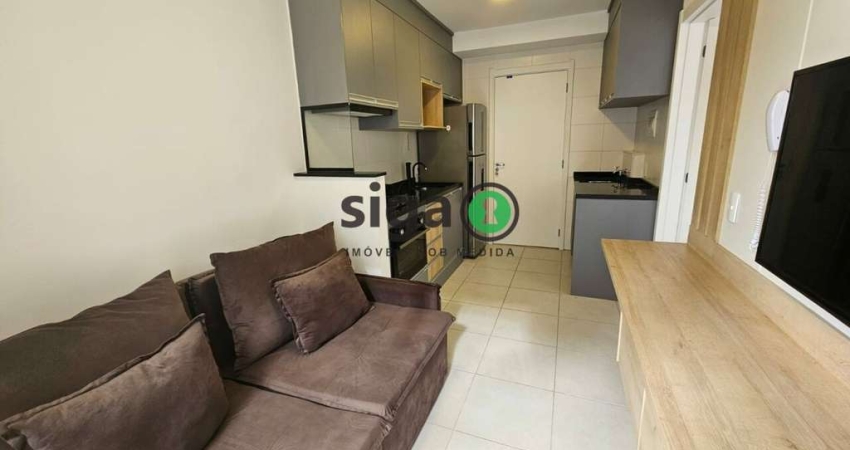 Apartamento para Alugar ? Laguna 380 | 1 Dormitório | Mobiliado | Vista para a Praça