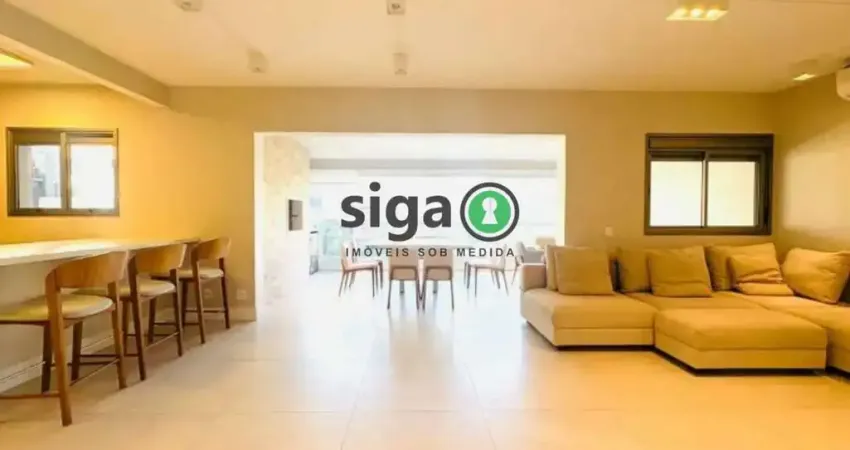 Apto com 150m², Mobiliado para Locação na Vila Madalena, com 3 suites, 2 vagas