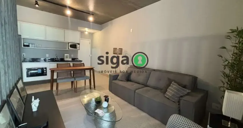 Apartamento para LOCAÇÃO no Itaim Bibi, MOBILIADO, 61m² - com ar condicionado