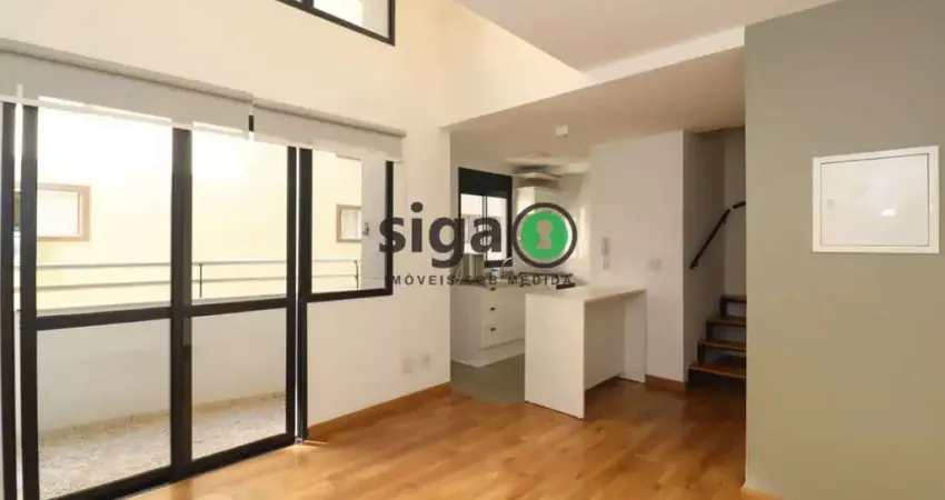 Apartamento para Alugar em Pinheiros- 51m², 1 quarto, 1 vaga