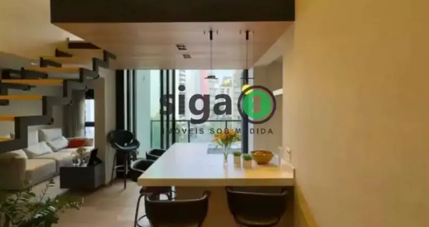 Apartamento na vila olímpia para locação!! de 104m², 2 quartos e 2 vagas