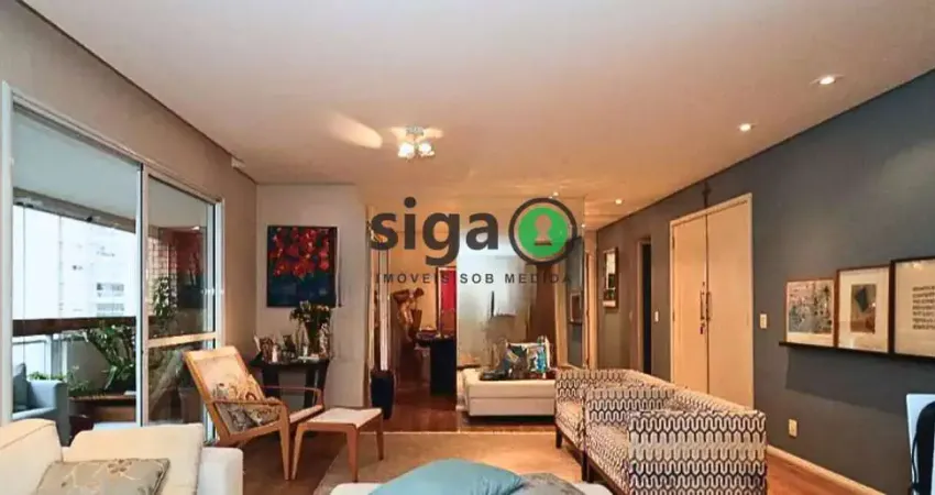 Apartamento à venda de 163m2 com 3 suítes e 3 vagas na vila andrade.