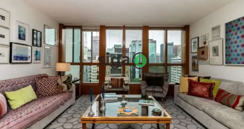 Apto para locação ou venda, sem mobilia com 256m², 3 quartos 1 suite, 3 vagas, no jardim paulista