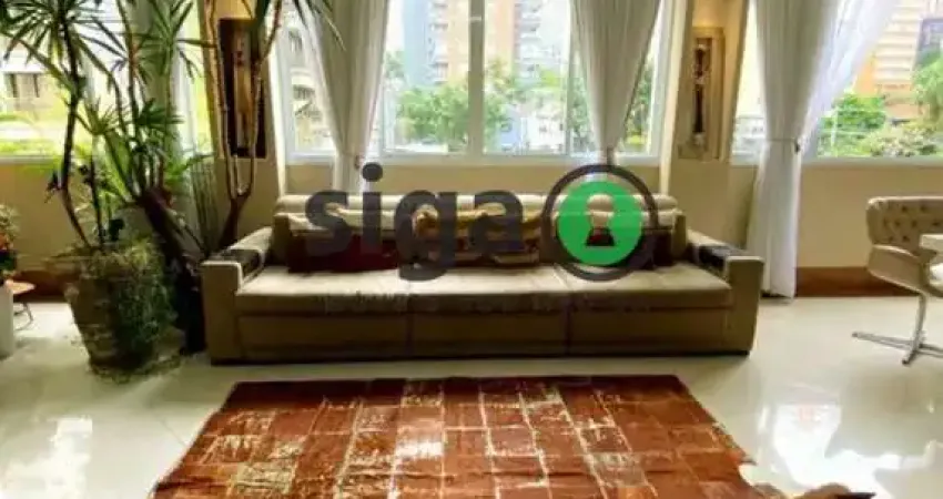 Apto com 200m² para locação ou venda ,mobiliado, com 2 quartos 1 suíte, jardim paulista com 2 vagas.