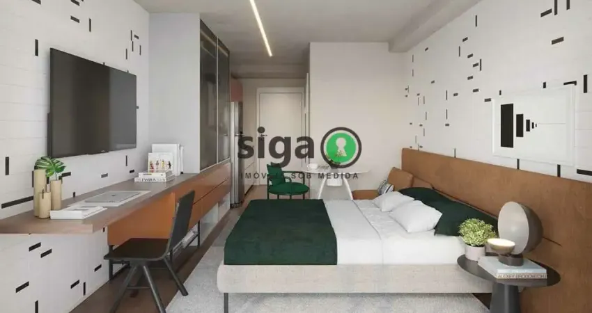 Studio 29m² proximo a chucri zaidan| moderno e ideal para investir