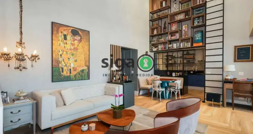 Apartamento á venda na vila andrade, 163m² com pé direito duplo.