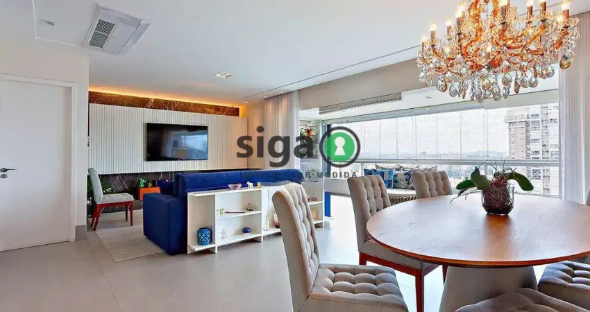 Apartamento com 211m2, 3 suítes e 3 vagas à venda na vila andrade