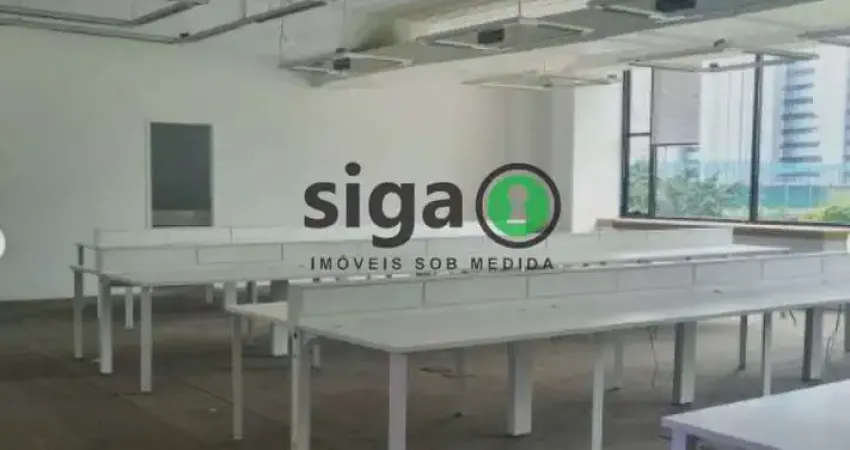 Conjunto comercial à venda e locação mobiliado- 374m² - 8 vagas - brooklin